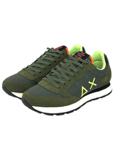 Carica l&#39;immagine nel visualizzatore di Gallery, SNEAKERS VERDE MILITARE Z45102 TOM FLUO
