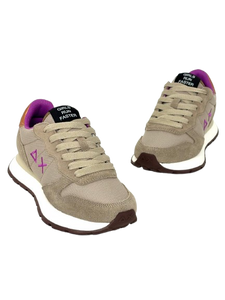 SNEAKERS DONNA BEIGE SCURO ALLY SOLID NYLON Z35201