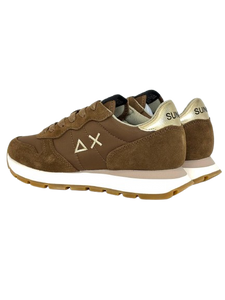 SNEAKERS MARRONE ALLY GOLD SILVER Z45202