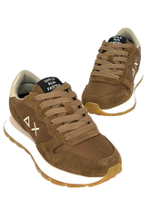 Carica l&#39;immagine nel visualizzatore di Gallery, SNEAKERS MARRONE ALLY GOLD SILVER Z45202
