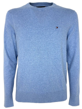 Carica l&#39;immagine nel visualizzatore di Gallery, PULLOVER UOMO AZZURRO

