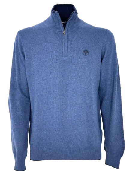 PULLOVER UOMO BLU