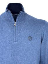 Carica l&#39;immagine nel visualizzatore di Gallery, PULLOVER UOMO BLU
