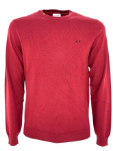 Carica l&#39;immagine nel visualizzatore di Gallery, PULLOVER UOMO FRAGOLA MISTO LANA
