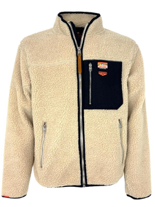 GIACCA UOMO BEIGE IN PILE