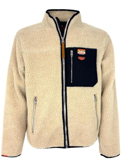 GIACCA UOMO BEIGE IN PILE
