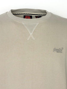 FELPA UOMO GIROCOLLO BEIGE