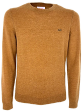 Carica l&#39;immagine nel visualizzatore di Gallery, PULLOVER UOMO CAMMELLO MISTO LANA
