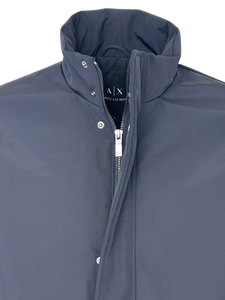 GIUBBINO UOMO BLU LUNGO