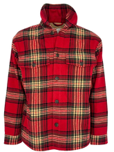 Carica l&#39;immagine nel visualizzatore di Gallery, CAMICIA UOMO ROSSA FANTASIA CHECK
