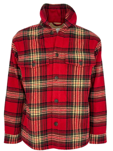 CAMICIA UOMO ROSSA FANTASIA CHECK