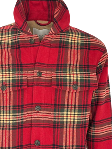 CAMICIA UOMO ROSSA FANTASIA CHECK
