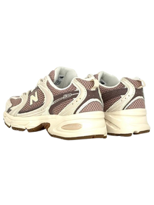 SNEAKERS DONNA BEIGE/MARRONE U530SUA