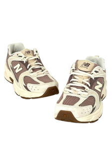 SNEAKERS DONNA BEIGE/MARRONE U530SUA
