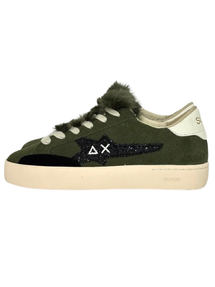 SNEAKERS VERDE MILITARE Z45233 KATY WINTER