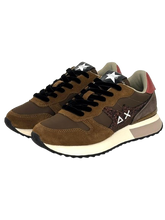 Carica l&#39;immagine nel visualizzatore di Gallery, SNEAKERS BEIGE/BORDEAUX STARGIRL GLITTER LOGO Z45217
