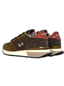 SNEAKERS BEIGE/BORDEAUX STARGIRL GLITTER LOGO Z45217