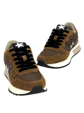 Carica l&#39;immagine nel visualizzatore di Gallery, SNEAKERS BEIGE/BORDEAUX STARGIRL GLITTER LOGO Z45217
