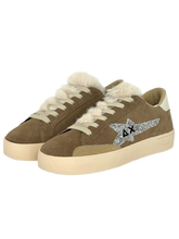 Carica l&#39;immagine nel visualizzatore di Gallery, SNEAKERS BEIGE SCURO Z45233 KATY WINTER
