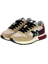 Carica l&#39;immagine nel visualizzatore di Gallery, SNEAKERS BEIGE/BORDEAUX STARGIRL GLITTER LOGO Z45217
