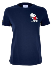 Carica l&#39;immagine nel visualizzatore di Gallery, T-SHIRT DONNA BLU
