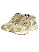 Carica l&#39;immagine nel visualizzatore di Gallery, SNEAKERS DONNA BEIGE/ORO CARTER 2.0 RUNNER
