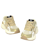 Carica l&#39;immagine nel visualizzatore di Gallery, SNEAKERS DONNA BEIGE/ORO CARTER 2.0 RUNNER

