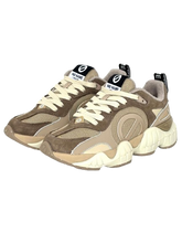 Carica l&#39;immagine nel visualizzatore di Gallery, SNEAKERS DONNA BEIGE/MARRONE KRAZEE RUNNER
