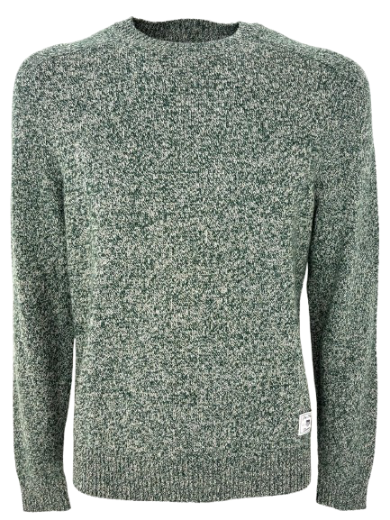 MAGLIONE UOMO GRIGIO MISTO LANA