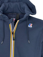 Carica l&#39;immagine nel visualizzatore di Gallery, FELPA UOMO BLU CON CAPPUCCIO
