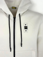 Carica l&#39;immagine nel visualizzatore di Gallery, GIUBBINO UOMO BIANCO CON CAPPUCCIO
