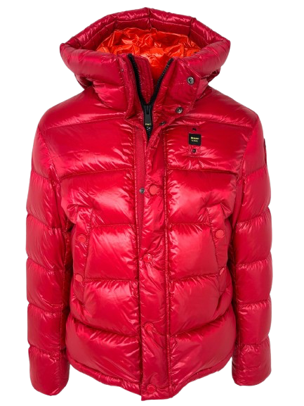 GIUBBINO UOMO ROSSO CON CAPPUCCIO