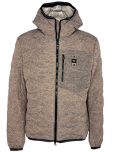 Carica l&#39;immagine nel visualizzatore di Gallery, GIUBBINO UOMO MARRONE CON CAPPUCCIO
