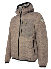 Carica l&#39;immagine nel visualizzatore di Gallery, GIUBBINO UOMO MARRONE CON CAPPUCCIO
