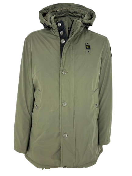 GIUBBINO UOMO VERDE LUNGO
