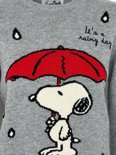 Carica l'immagine nel visualizzatore di Gallery, PULLOVER DONNA GRIGIO SNOOPY
