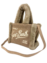 Carica l'immagine nel visualizzatore di Gallery, BORSETTA IN PELO MARRONE
