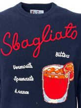 Carica l&#39;immagine nel visualizzatore di Gallery, PULLOVER UOMO BLU SBAGLIATO
