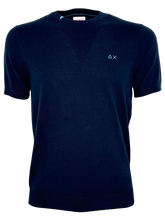 Carica l'immagine nel visualizzatore di Gallery, T-SHIRT UOMO BLU NAVY
