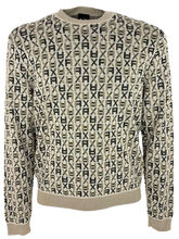 Carica l'immagine nel visualizzatore di Gallery, PULLOVER UOMO GIROCOLLO CON LOGO FRONTALE
