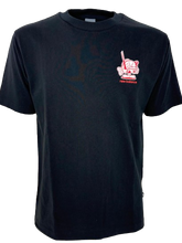 Carica l'immagine nel visualizzatore di Gallery, T-SHIRT UOMO NERA 100%COTONE
