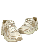 Carica l'immagine nel visualizzatore di Gallery, SNEAKERS DONNA BEIGE/ORO U740IN2

