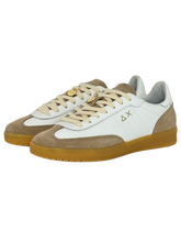 Carica l'immagine nel visualizzatore di Gallery, SNEAKERS DONNA BIANCA E MARRONE Z36249 CALIFORNIA

