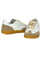 Carica l'immagine nel visualizzatore di Gallery, SNEAKERS DONNA BIANCA E MARRONE Z36249 CALIFORNIA
