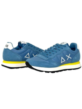 Carica l'immagine nel visualizzatore di Gallery, SNEAKERS UOMO AZZURRA Z36101 TOM SOLID
