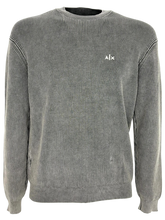 Carica l'immagine nel visualizzatore di Gallery, PULLOVER UOMO GRIGIO GIROCOLLO
