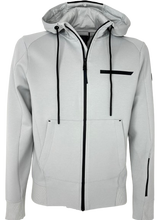 Carica l'immagine nel visualizzatore di Gallery, FELPA UOMO GRIGIA CON CAPPUCCIO
