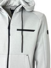 Carica l'immagine nel visualizzatore di Gallery, FELPA UOMO GRIGIA CON CAPPUCCIO
