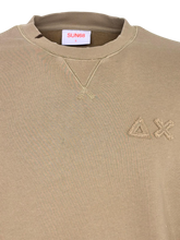 Carica l'immagine nel visualizzatore di Gallery, FELPA UOMO BEIGE GIROCOLLO
