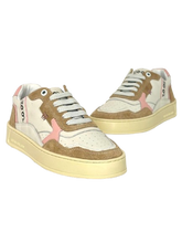 Carica l'immagine nel visualizzatore di Gallery, SNEAKERS DONNA BIANCHE/ROSA STA10 START
